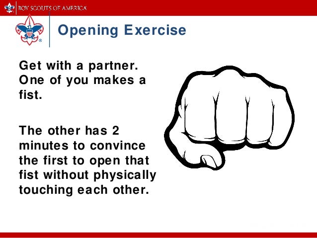 wood badge managing conflict