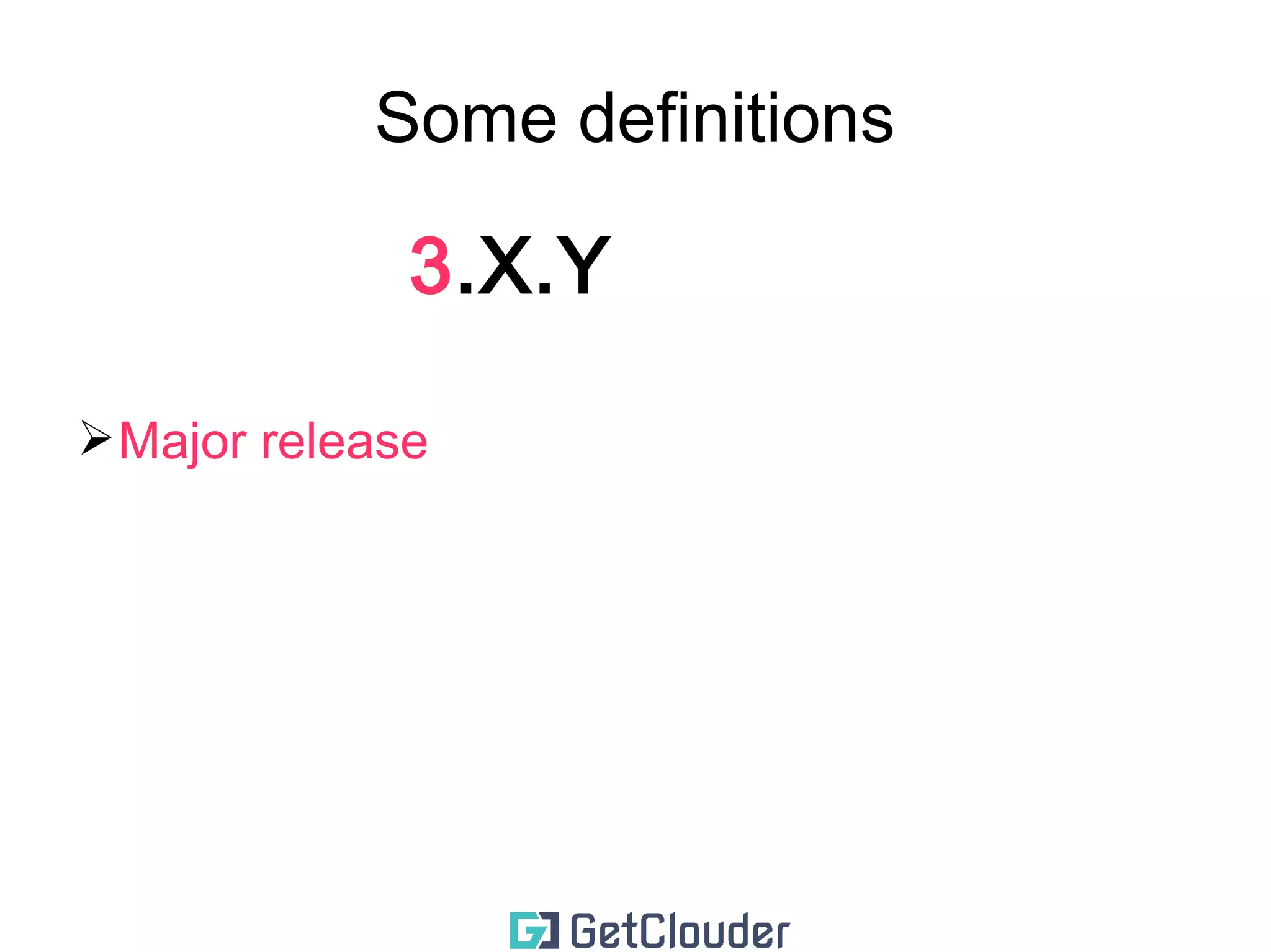 Some definitions 
3.X.Y 
 