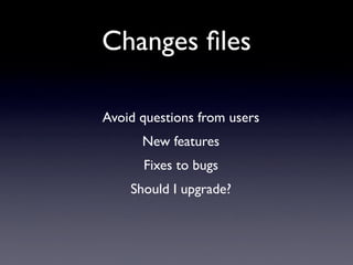 Managing Modules Without Going Crazy (NPW 2007)