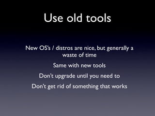 Managing Modules Without Going Crazy (NPW 2007)