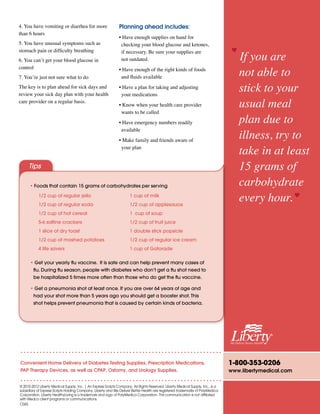 Managing Diabetes During Illness | PDF