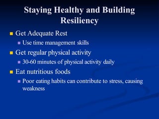 how to manage stress, manage with coping loss | PPT