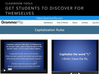 W R I T I N G C O L L A B O R AT I V E LY
http://primarypad.com/
D E V E L O P I N G W R I T I N G S K I L L S
 