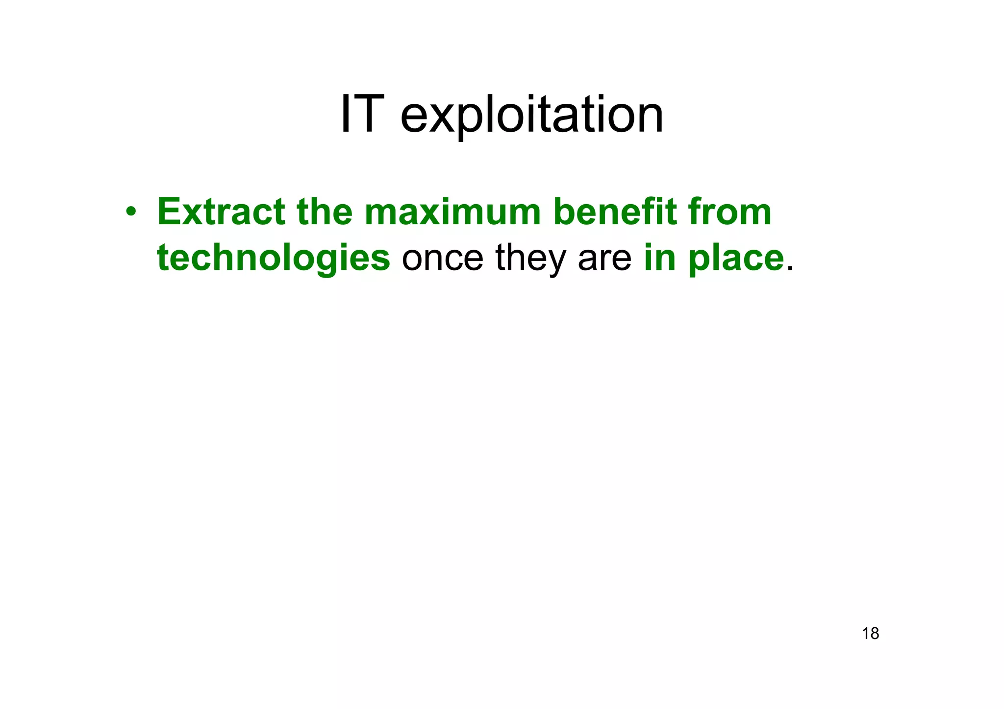 Managing The Three Types of IT