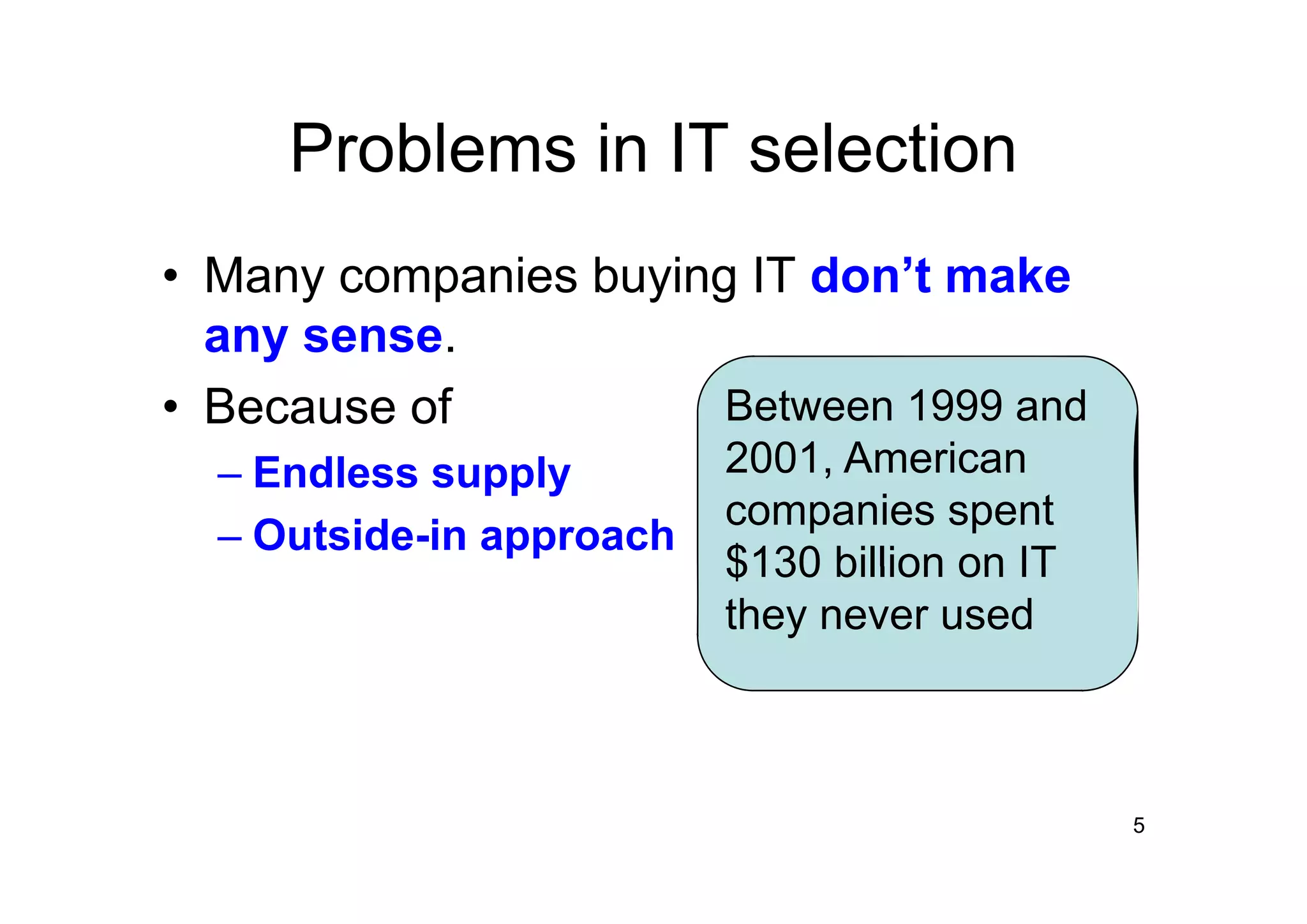 Managing The Three Types of IT