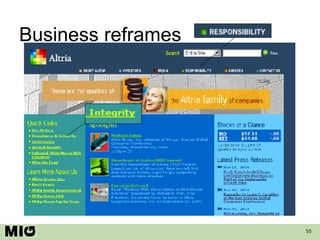 Business reframes 