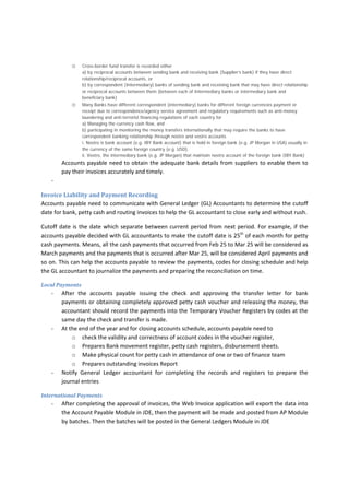Managing accounts payables process | PDF