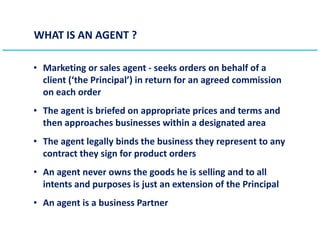Managing an agent and distributor | PDF