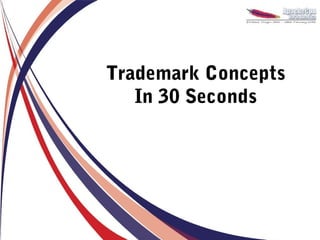 Trademark Concepts
   In 30 Seconds
 