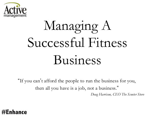 managing a successful fitness personal training business presented fitness business plan sample