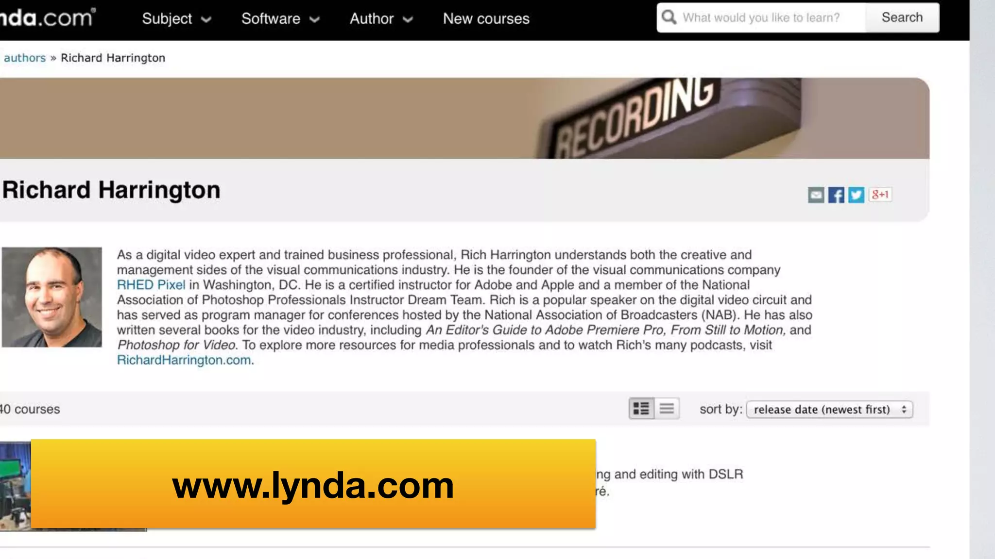 www.lynda.com
 