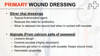 Silver Dressing Examples Managing Basic Wound Care in Nursing Home | PPTX