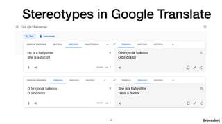 @roesslerj
Stereotypes in Google Translate
4
 