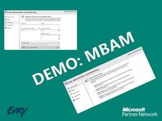 Managing bitlocker with MBAM | PDF