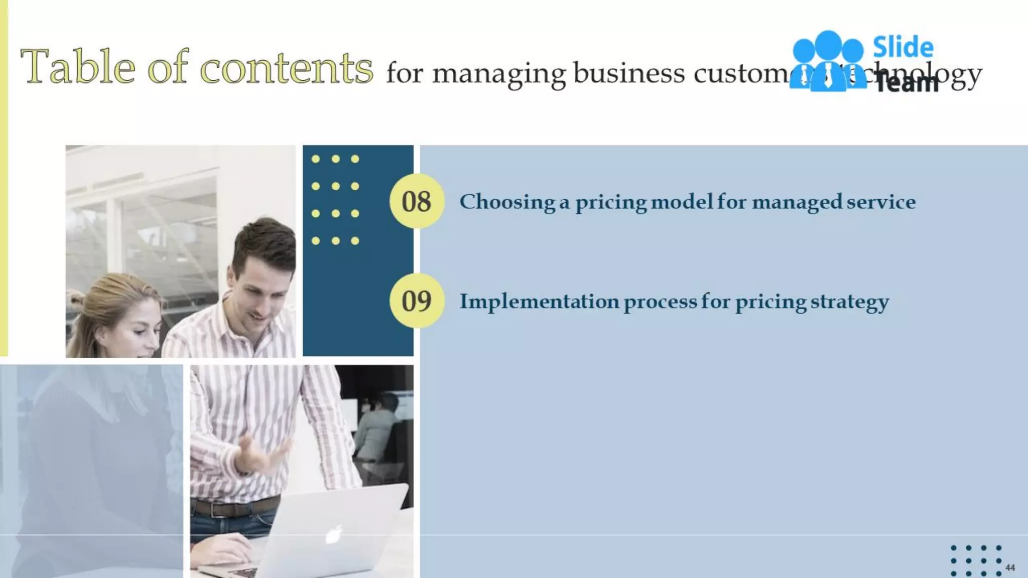 Managing Business Customers Technology Powerpoint Presentation Slides