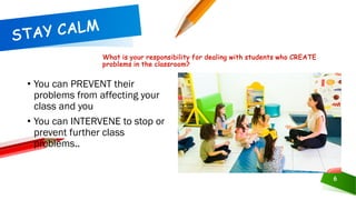 MANAGING CHALLENGING BEHAVIORS WITH CHILDREN IN THE CLASSROOM | PDF