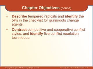 Managing Change & Conflict | PPT