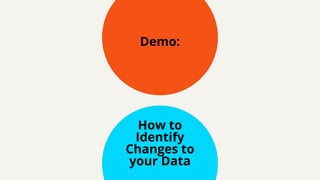Managing Changing Data with FME Part 1 - Compare & Detect | PDF