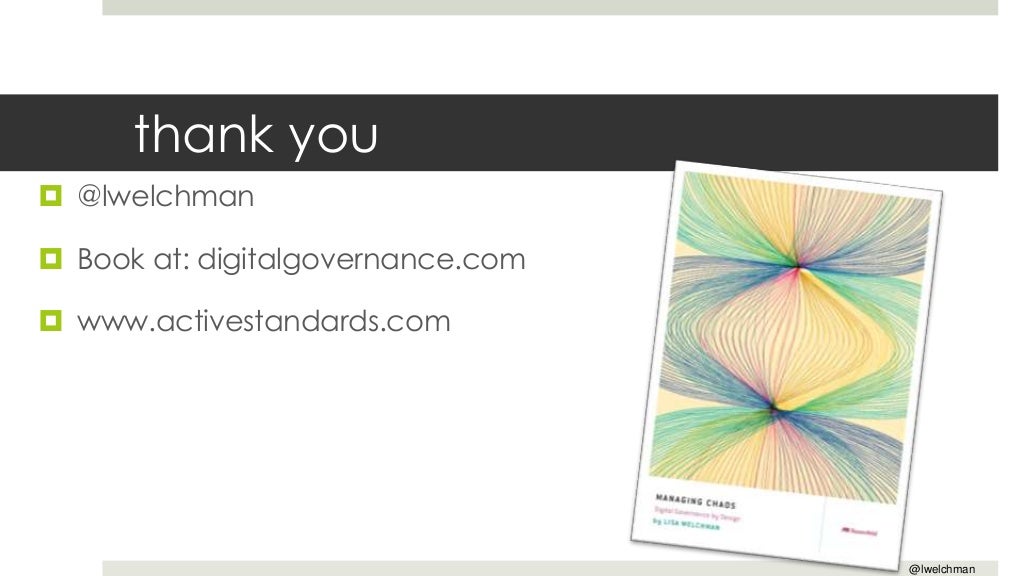 Managing Chaos Digital Governance