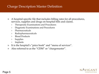 Managing the Chargemaster | PPT
