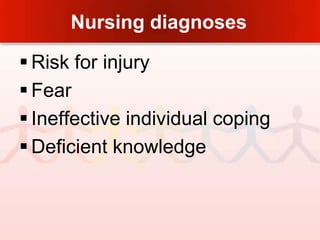 Providing mouth care