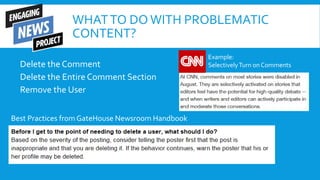Managing Comment Sections | PPTX