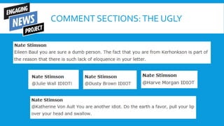 Managing Comment Sections | PPTX