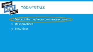 Managing Comment Sections | PPTX