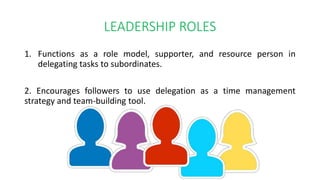 Managing conflict and building team, delegation and | PPTX