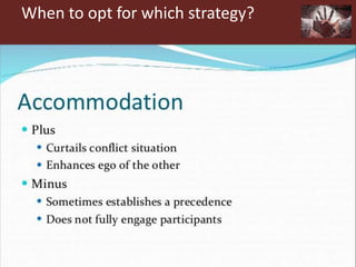 When to opt for which strategy?
 