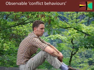 Observable ‘conflict behaviours’
 