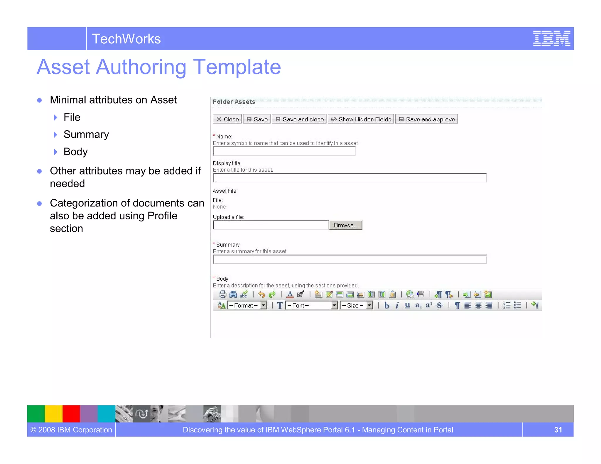 Managing Content In Portal Wcm