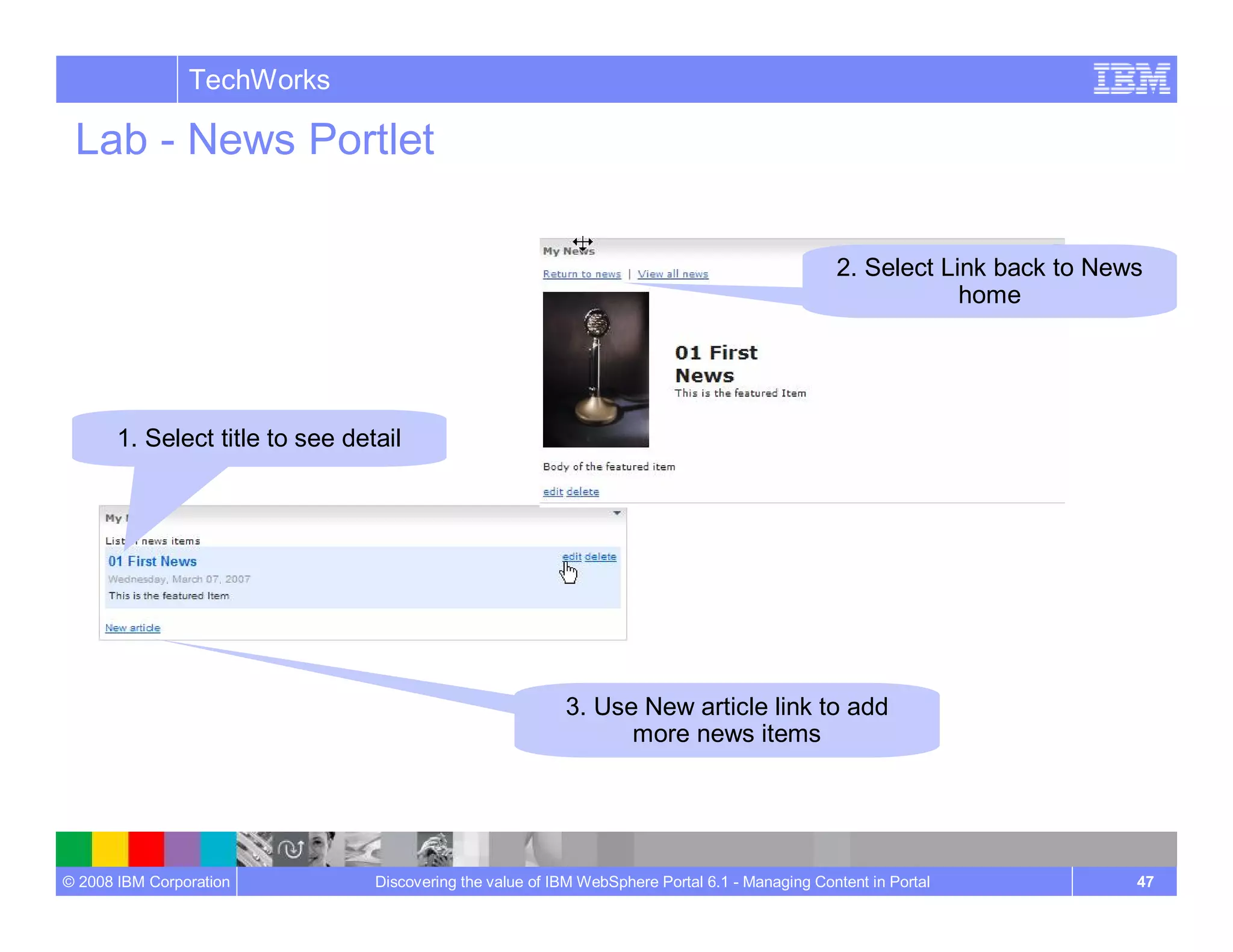 Managing Content In Portal Wcm