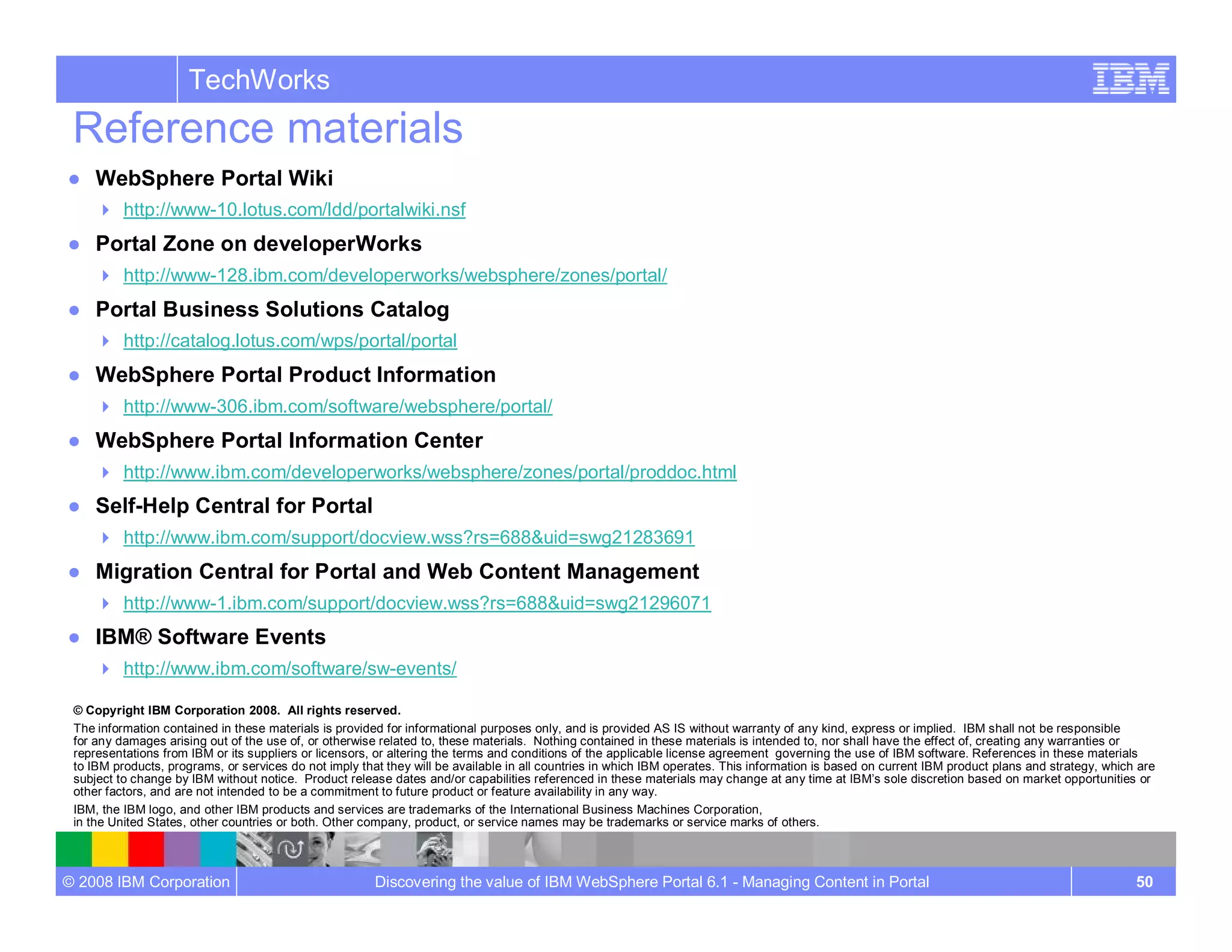 Managing Content In Portal Wcm