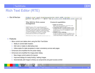 Managing Content In Portal Wcm