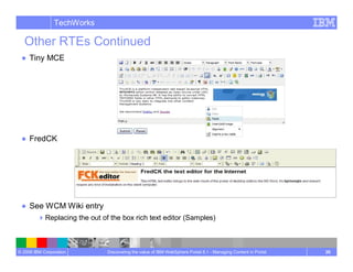 Managing Content In Portal Wcm