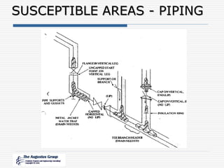 SUSCEPTIBLE AREAS - PIPING
 