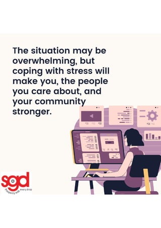 Managing covid 19 stress | PDF