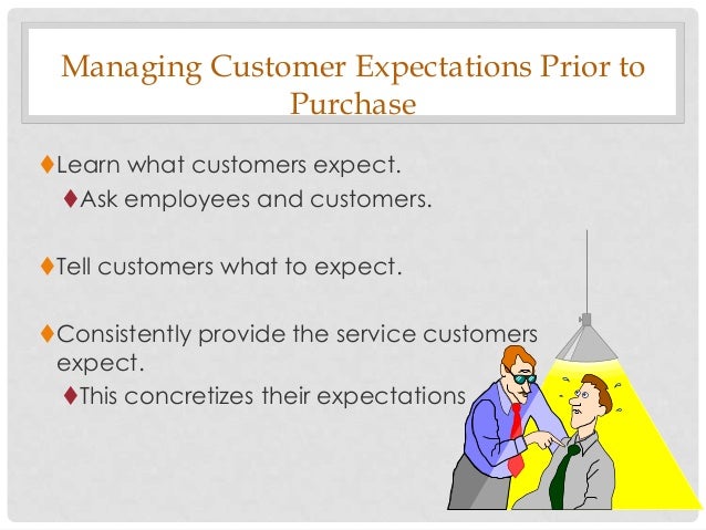 Managing Customer Expectations