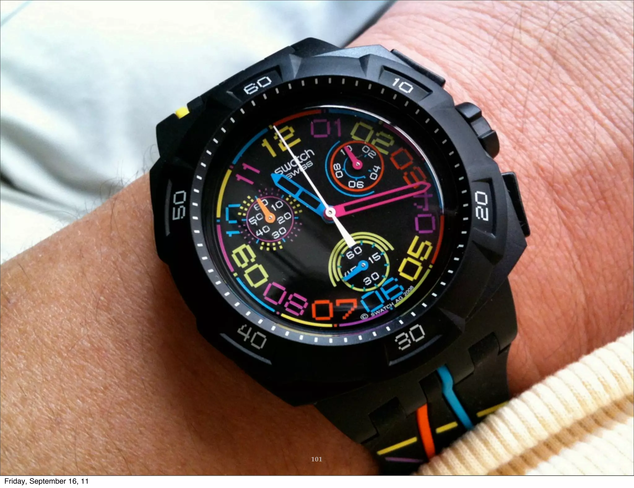 101 Friday, September 16, 11 