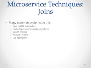 Managing Data in Microservices | PPTX
