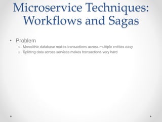 Managing Data in Microservices | PPTX