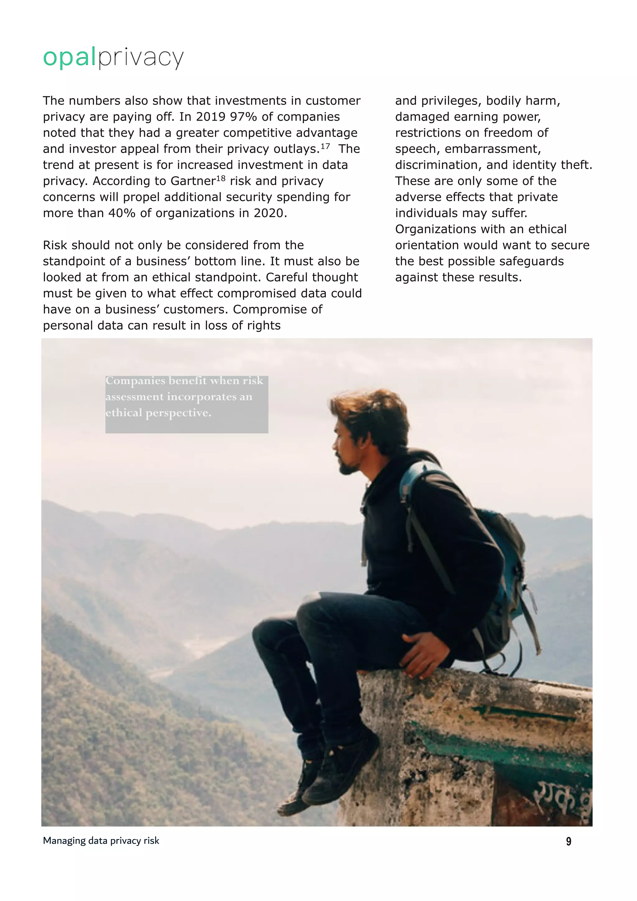 Managing data privacy risk | PDF