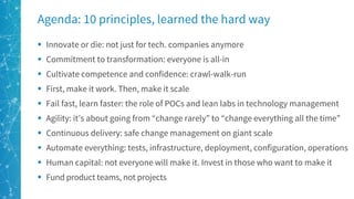 Lessons Learned Digital 10 lessons learned in managing digital transformation | PDF
