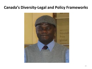 Managing diversity in the canadian workplace | PPT