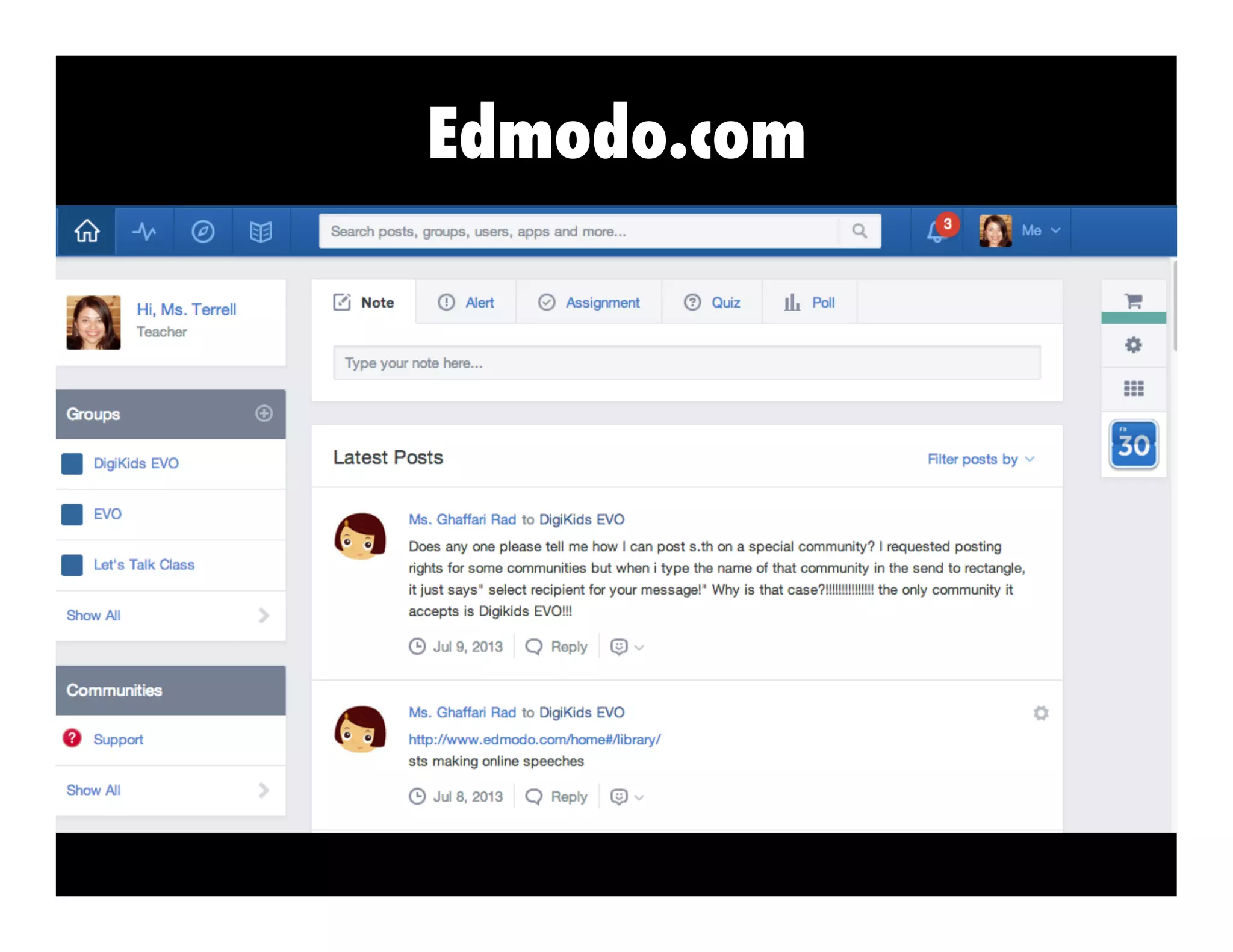 Edmodo.com

 