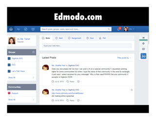 Edmodo.com

 