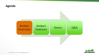 Managing Enterprise Hadoop Clusters with Apache Ambari | PPT