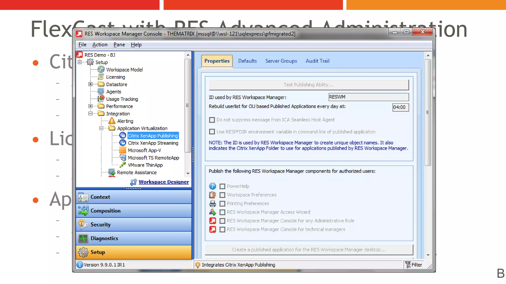 Multiple delivery technologies serve specific groups of users