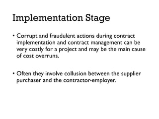 Managing Fraud and Corruption in Projects | PDF